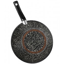 Frigideira Wok 28cm Rochedo Stone Pro Alumínio Com Revestimento Antiaderente